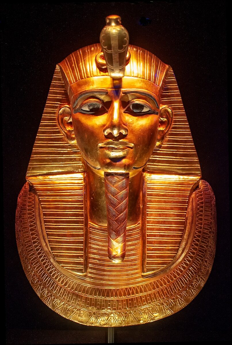 gold Tut ornament